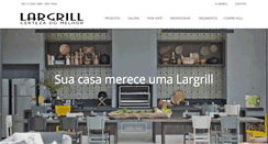 Desktop Screenshot of largrill.com.br
